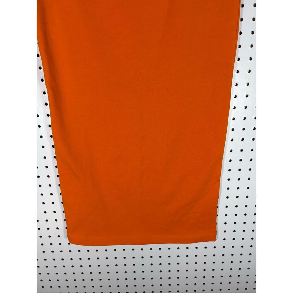 Zara orange bodycon skirt size L - Picture 3 of 7